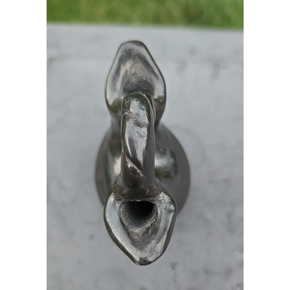 Santa Clara Pottery Matte on Black Wedding Vase P Tafoya 3"h x 3"w Phyllis - Picture 5 of 15